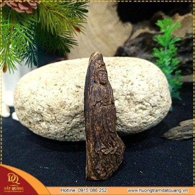 Mặt Chạm Quan Âm Trầm Chìm